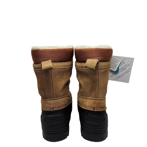 Totes Men\'s Kadin Faux Fur Waterproof Snow Winter Boots - 5
